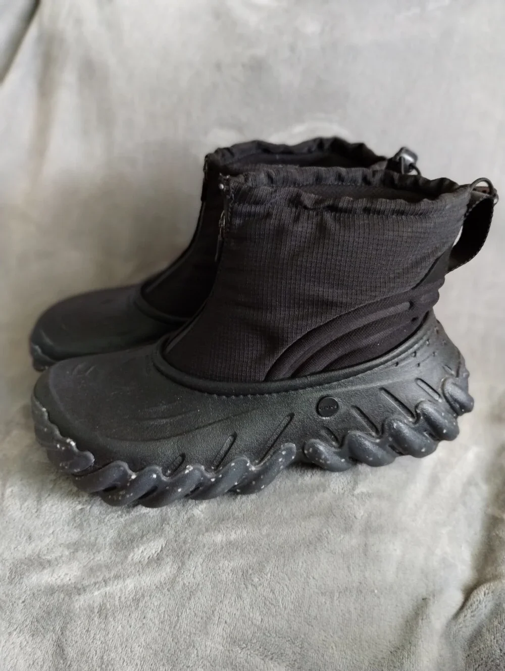 Crocs Echo Boot Z Shield Black Men's 9 Women's 11 Waterproof Boots 210315